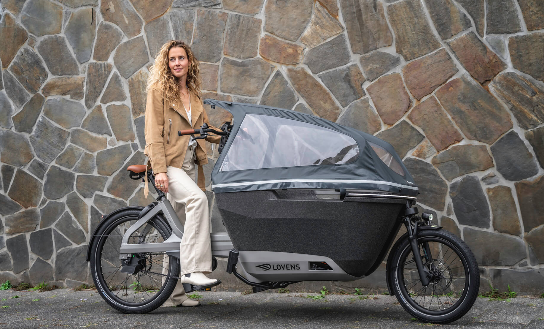 Lovens elektrische bakfiets accessoires
