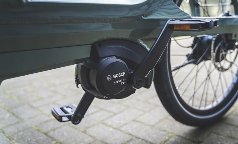 Elektrische bakfiets met Bosch motor