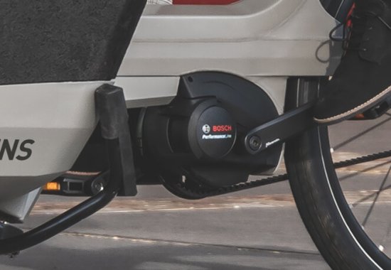 Elektrische bakfiets met Bosch motor